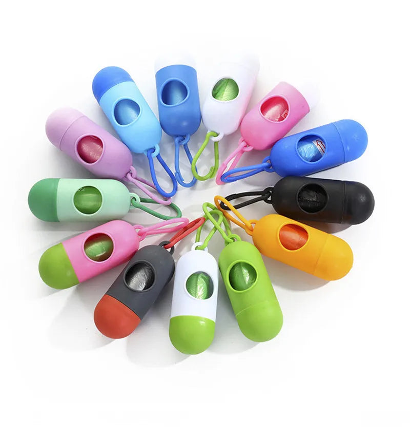 Practical dog poop bags for pets