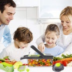 Multi-functional vegetable cutting artifact