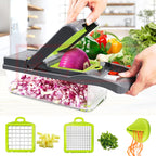 Multi-functional vegetable cutting artifact