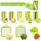 Multi-functional vegetable cutting artifact