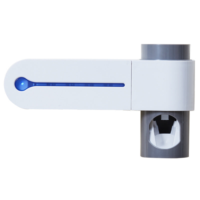 Electric bathroom toothbrush holder