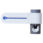 Electric bathroom toothbrush holder
