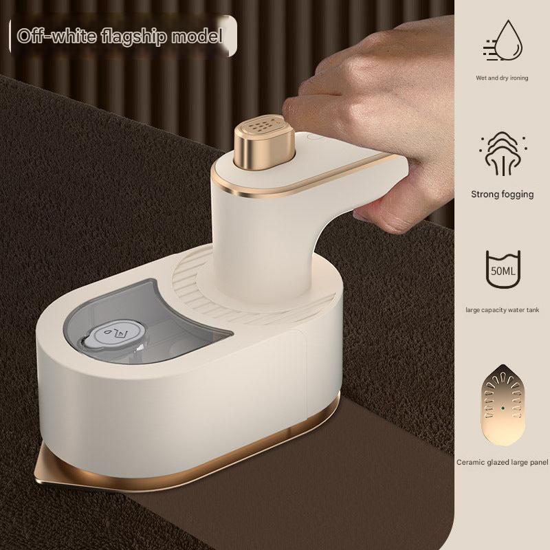 New folding iron handheld portable rotary hanging ironing machine