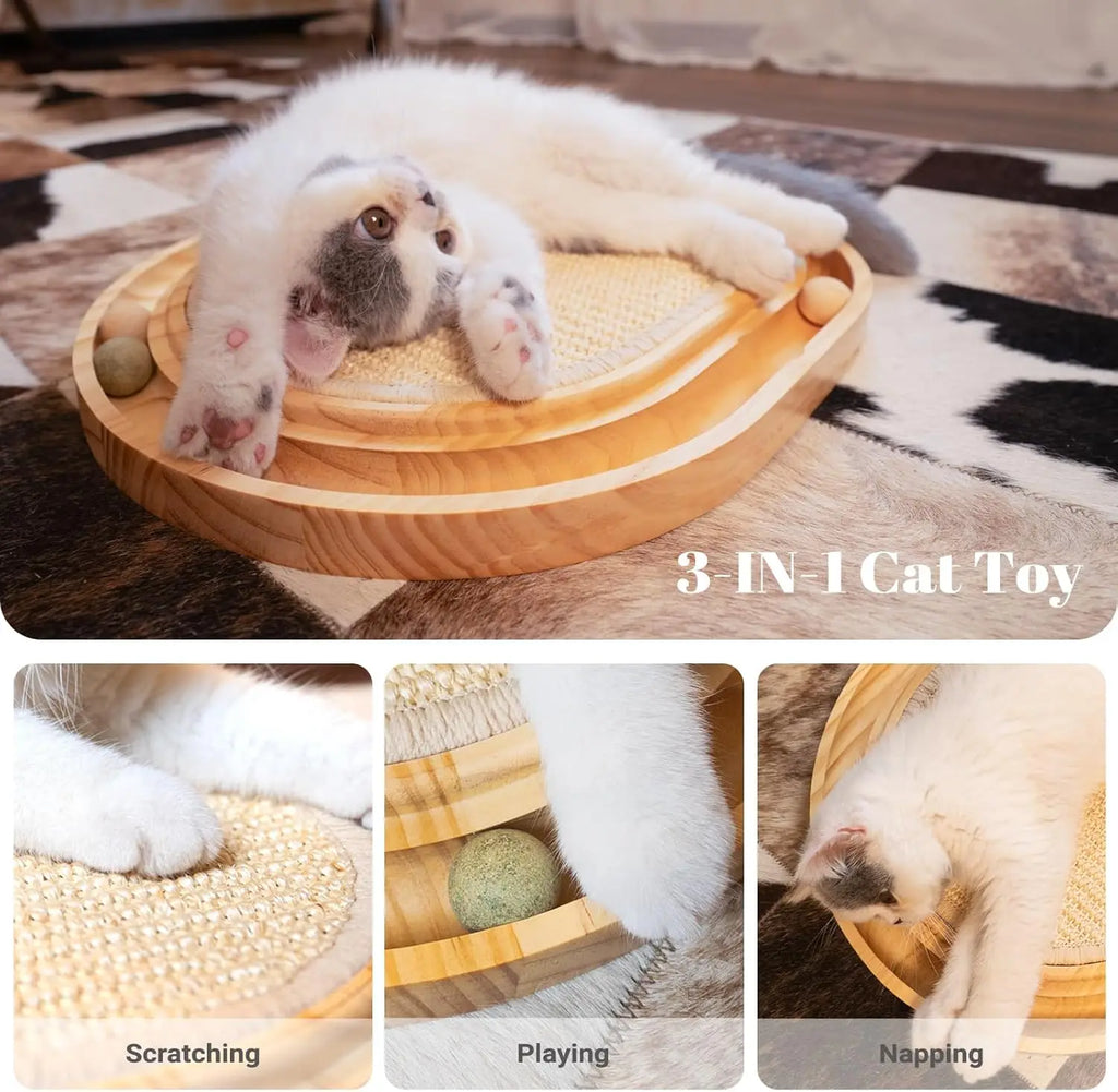 Sisal cat scratching post