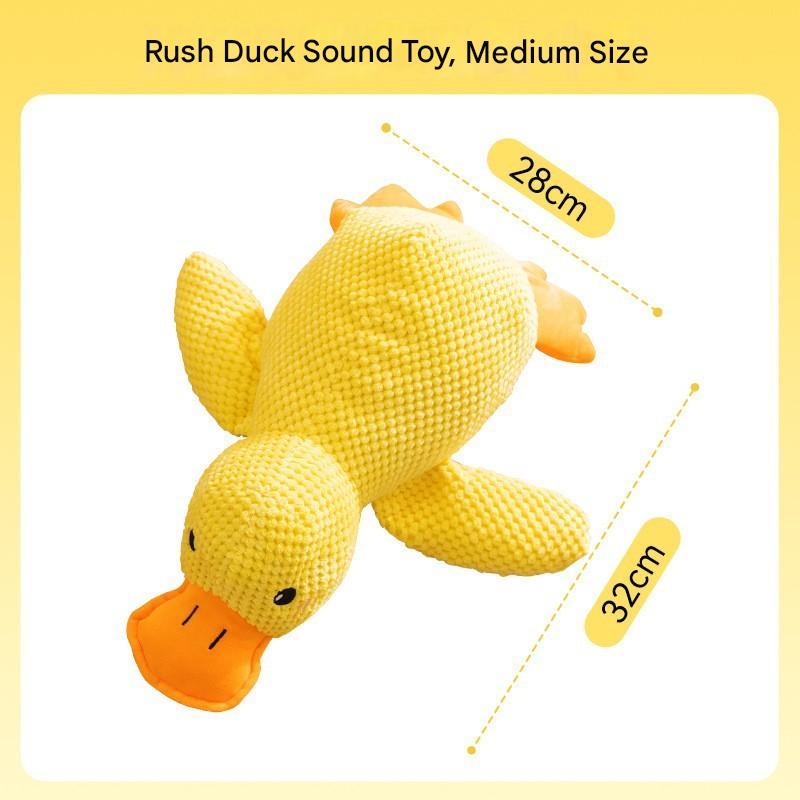 Dog plush frisbee toy