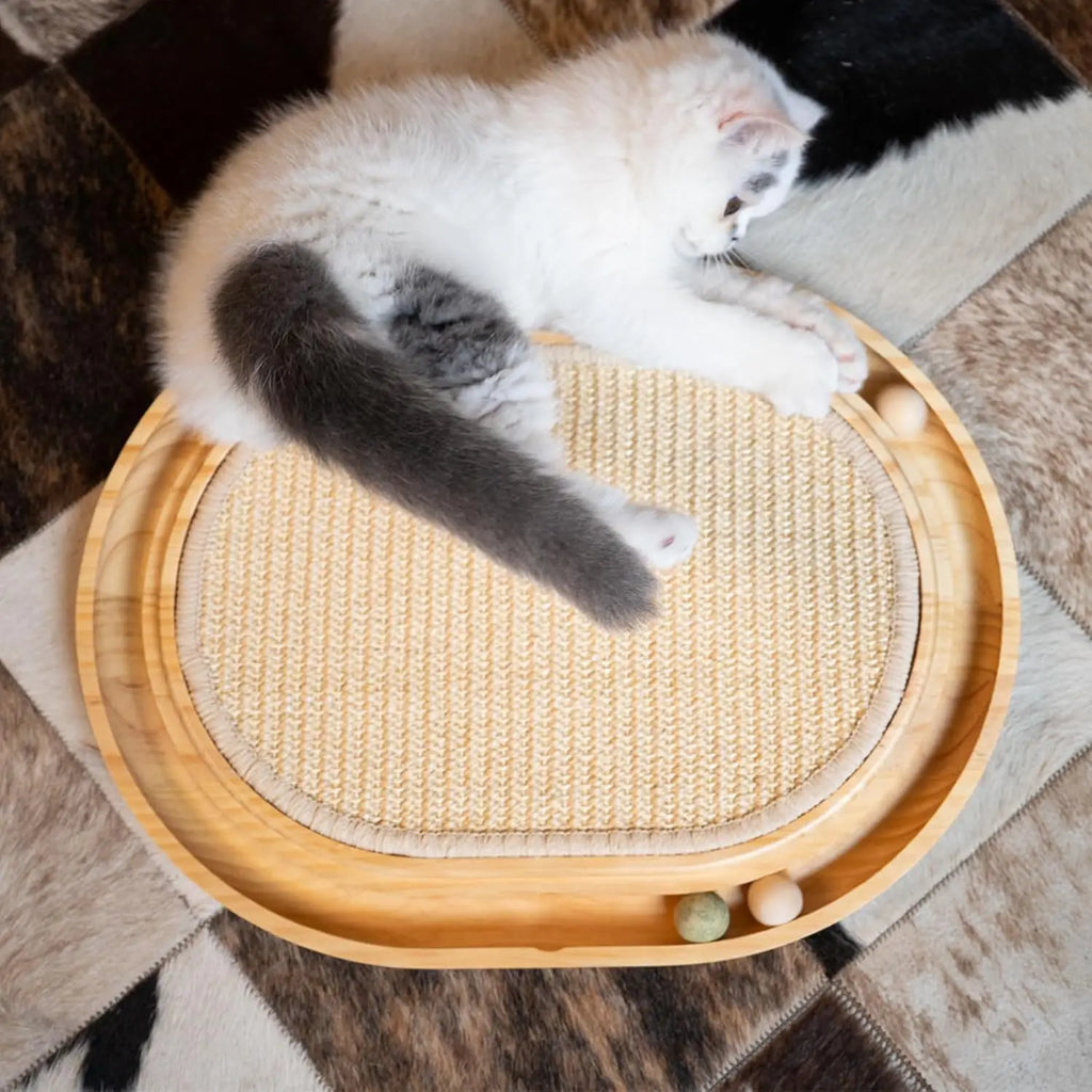 Sisal cat scratching post