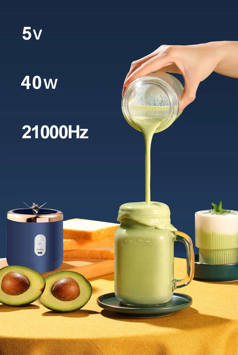 New portable USB fresh juice blender