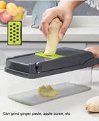 Multi-functional vegetable cutting artifact