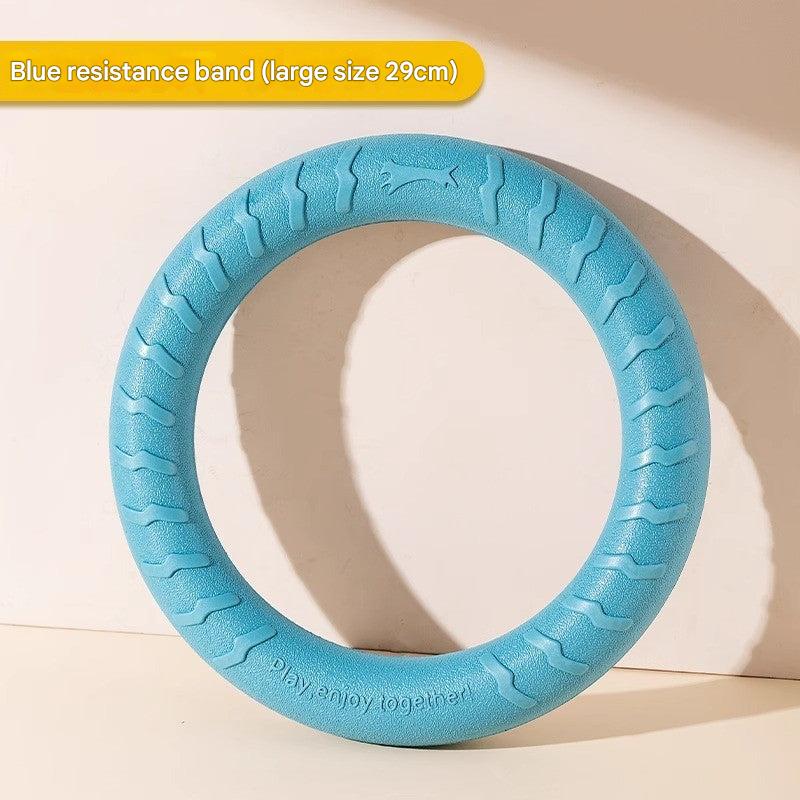 Dog plush frisbee toy