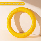 Dog plush frisbee toy