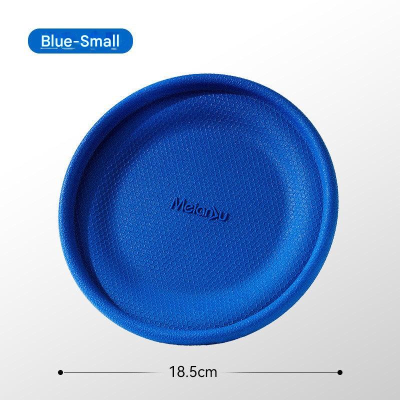 Dog plush frisbee toy