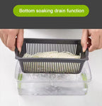 Multi-functional vegetable cutting artifact