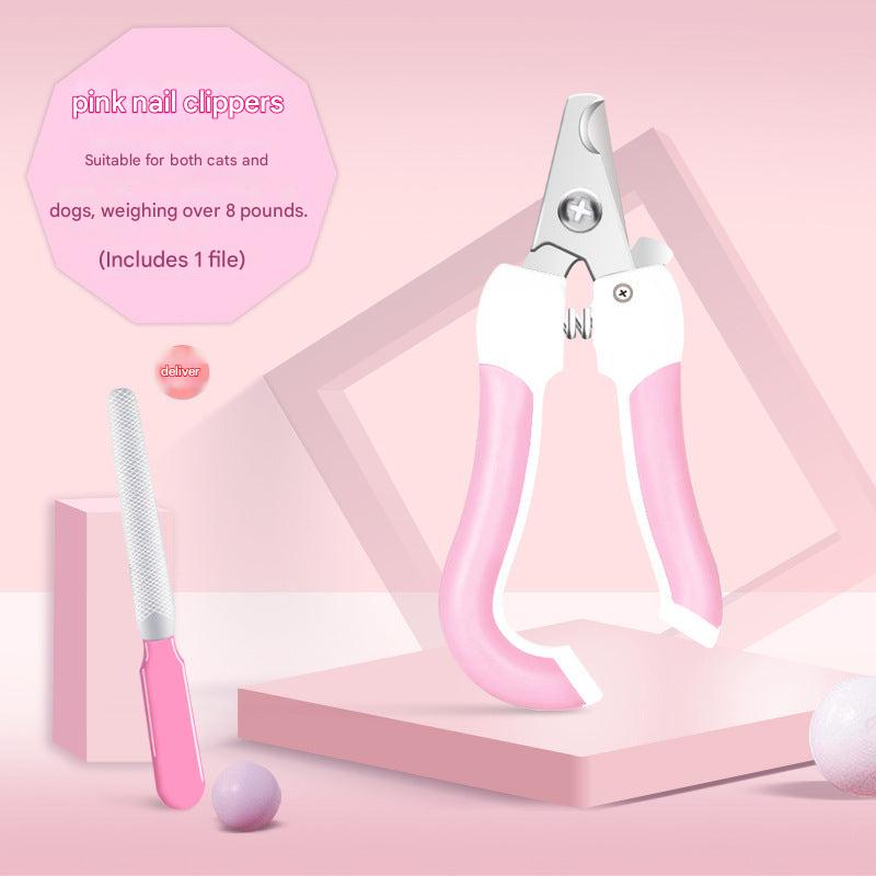 Pet gravity push clippers  nail scissors