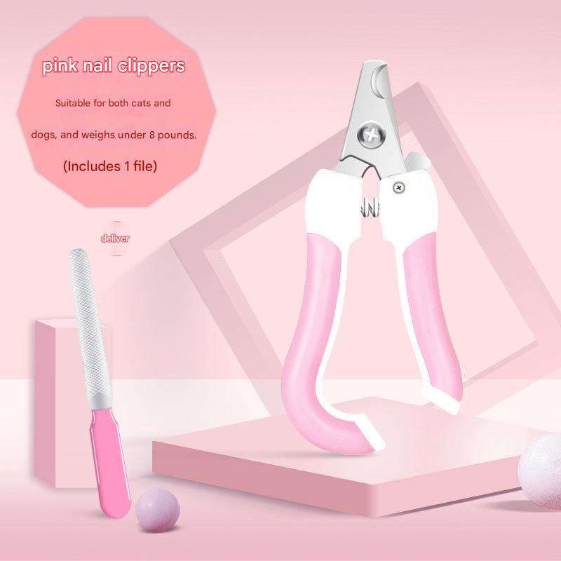 Pet gravity push clippers  nail scissors