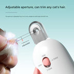Pet gravity push clippers  nail scissors