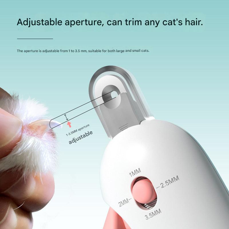 Pet gravity push clippers  nail scissors