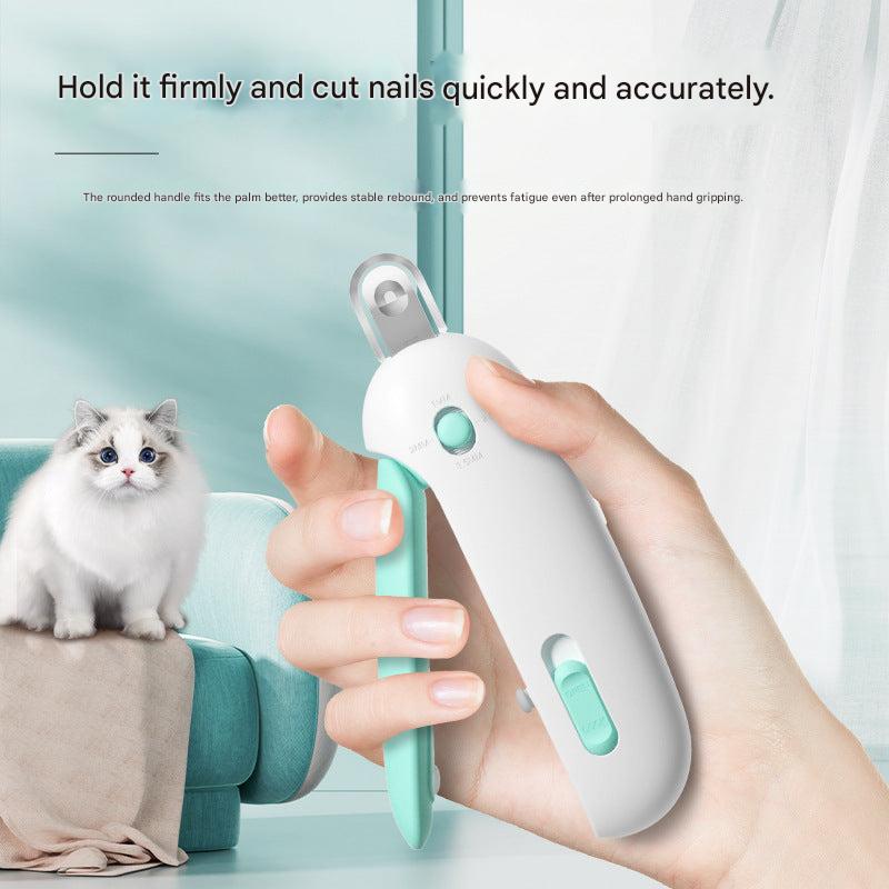 Pet gravity push clippers  nail scissors