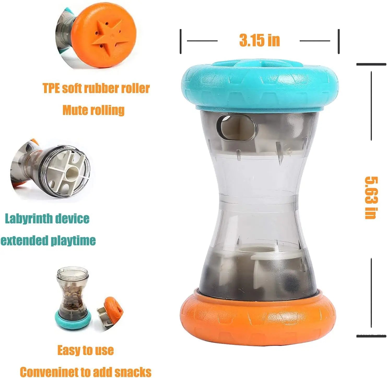 Cat and dog pet food dispenser