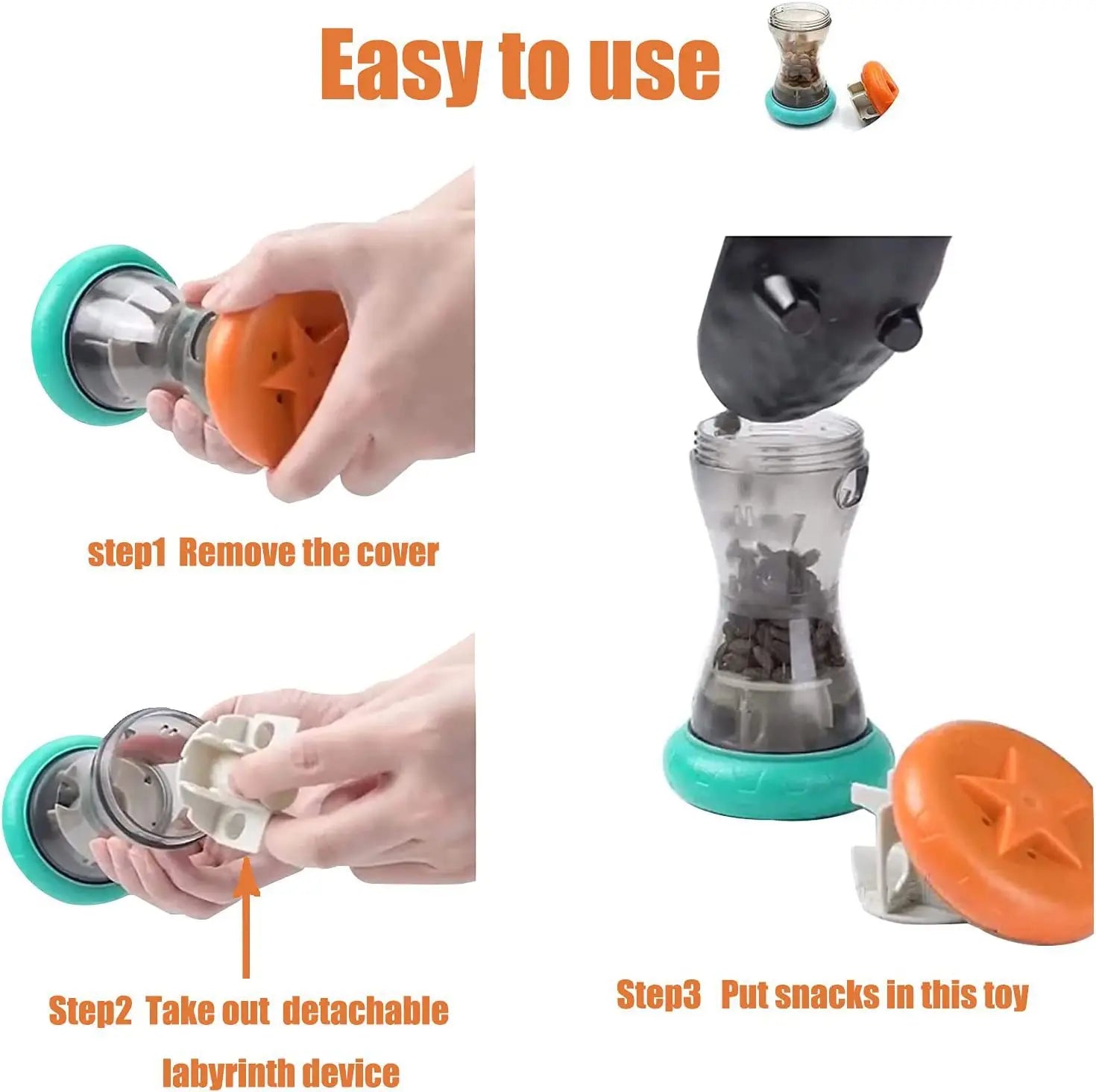 Cat and dog pet food dispenser