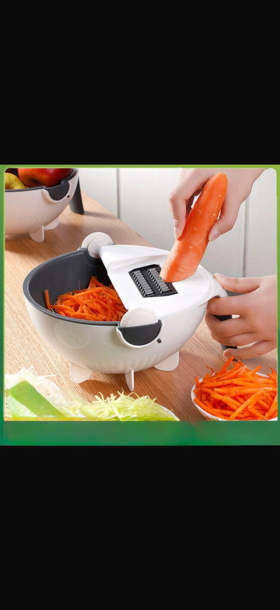 Multi-functional drain basket kitchen cutter
