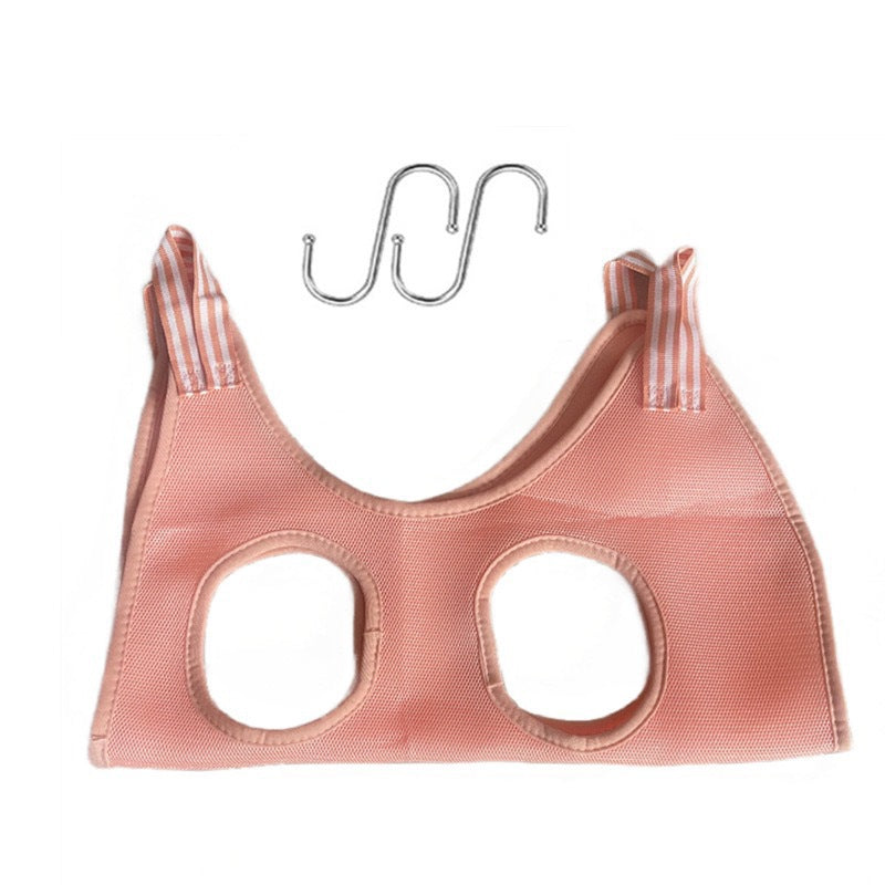 Pet cat grooming hammock