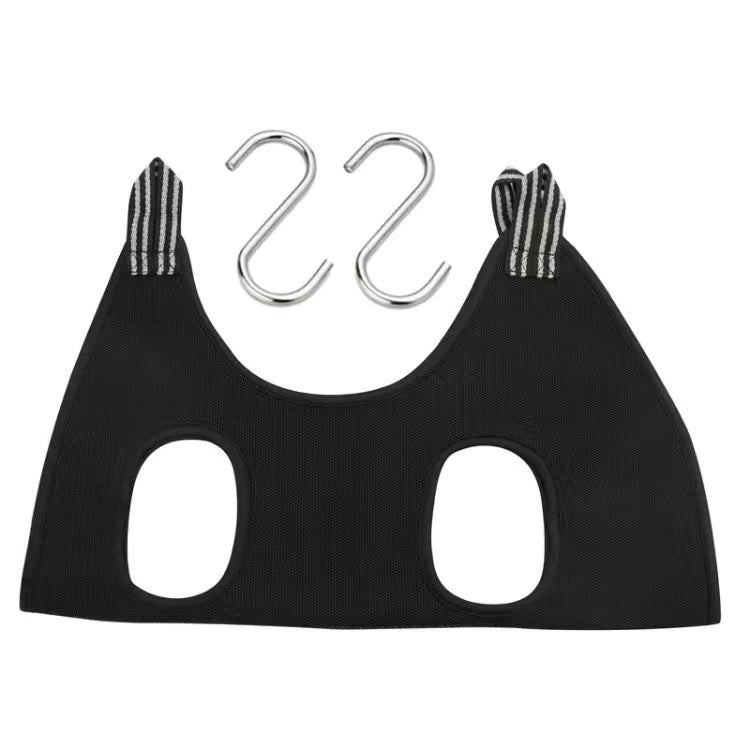 Pet cat grooming hammock