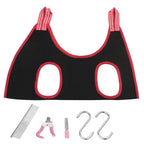 Pet cat grooming hammock