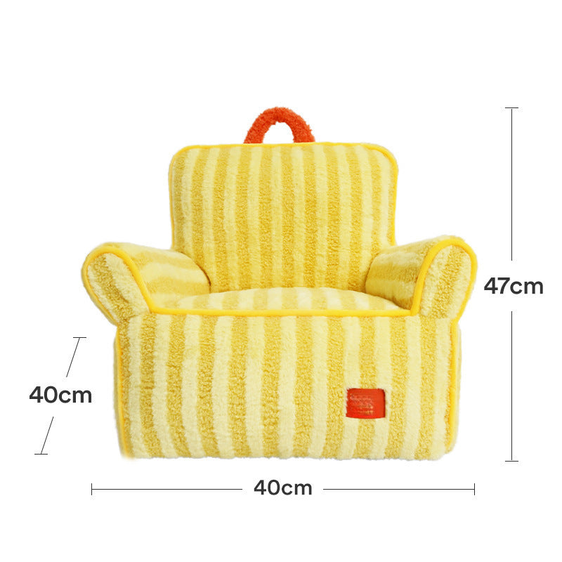 Pet sofa, open cat bed