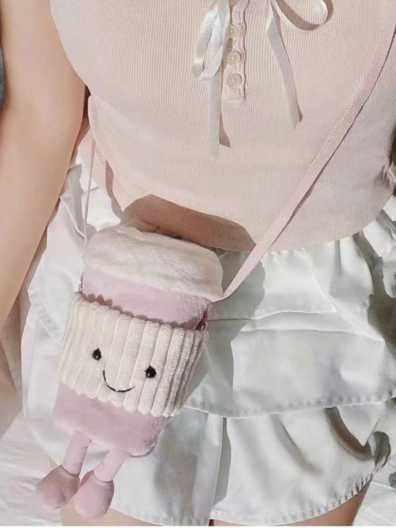 Portable Coffee & Milk Tea Bag Toy Cup Sleeve Bag