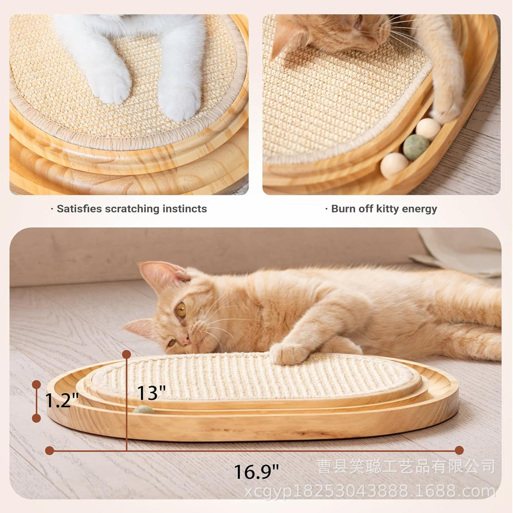 Sisal cat scratching post