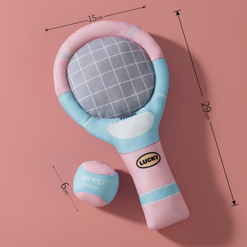 Dog plush frisbee toy