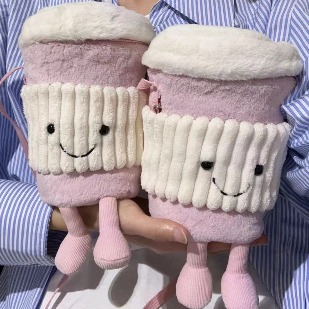 Portable Coffee & Milk Tea Bag Toy Cup Sleeve Bag