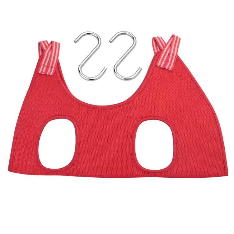 Pet cat grooming hammock