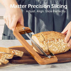 New wooden bread slicer