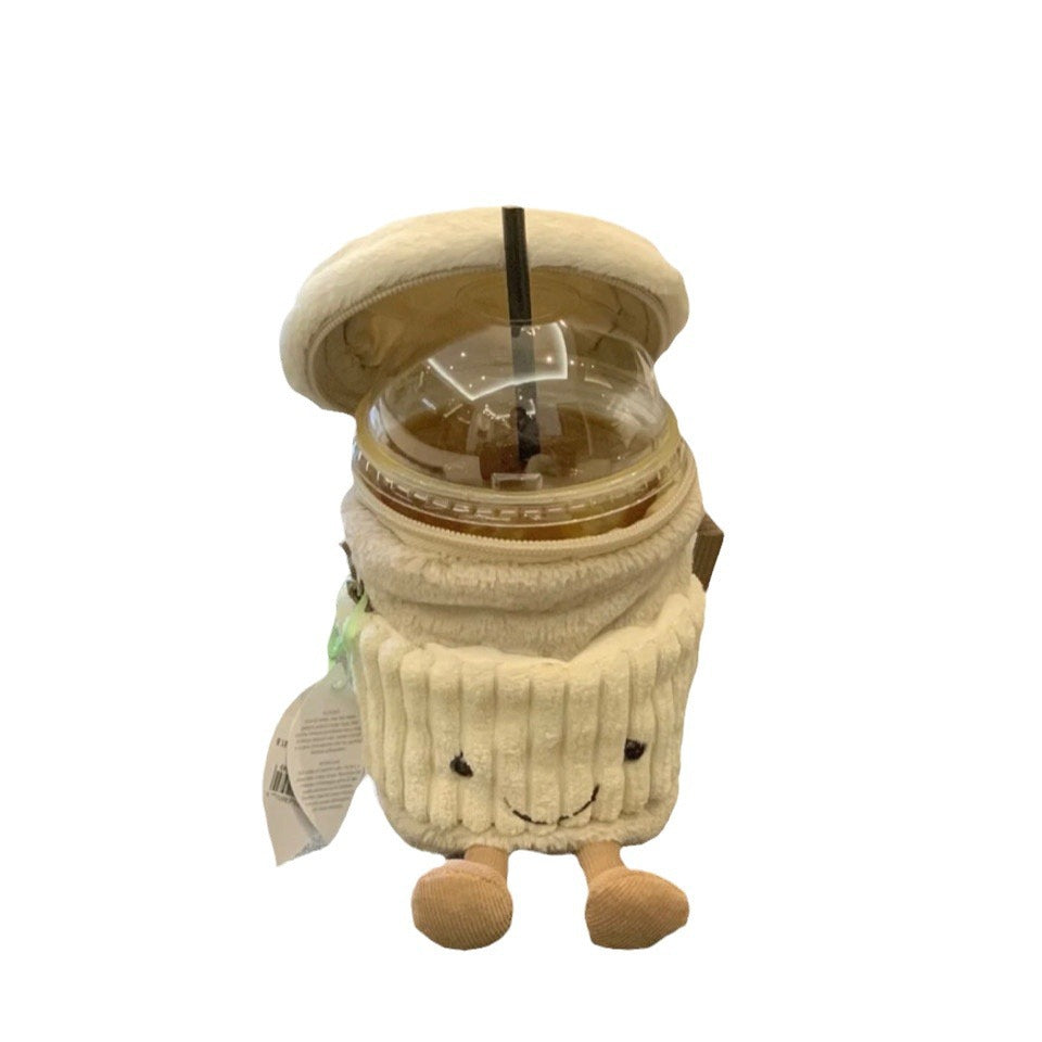 Portable Coffee & Milk Tea Bag Toy Cup Sleeve Bag