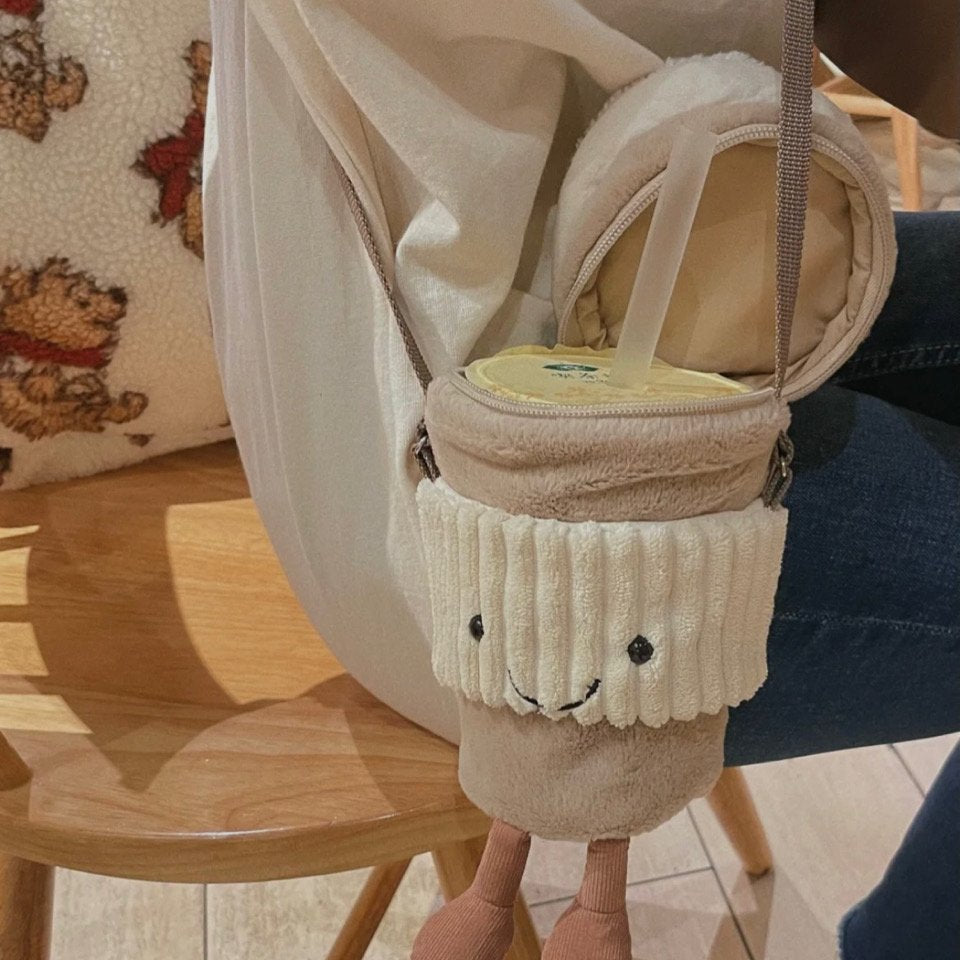 Portable Coffee & Milk Tea Bag Toy Cup Sleeve Bag