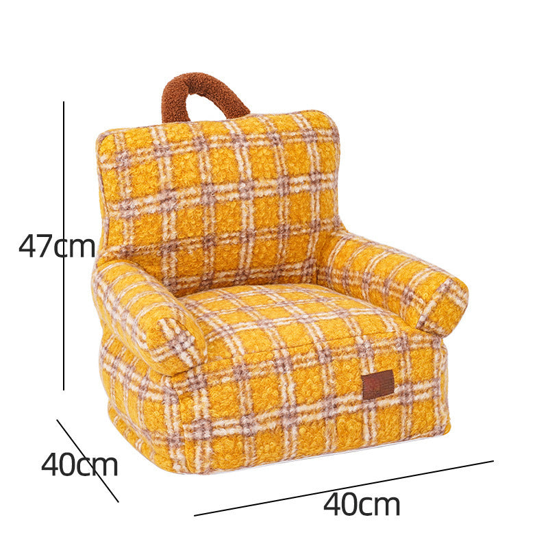 Pet sofa, open cat bed