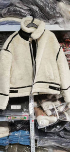 Autumn and winter new lamb wool jacket women