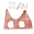 Pet cat grooming hammock