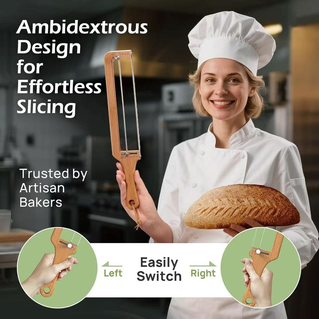New wooden bread slicer